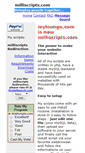 Mobile Screenshot of milliscripts.at